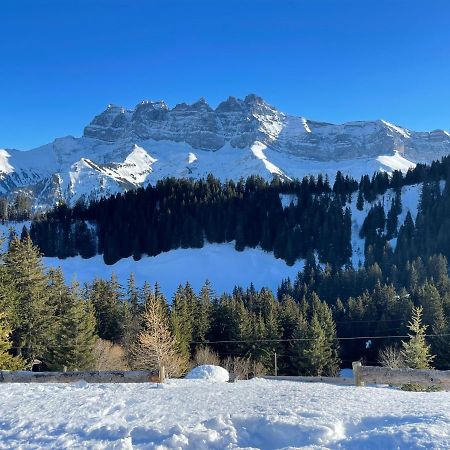 Mountain River Appart Val dʼIlliez 외부 사진